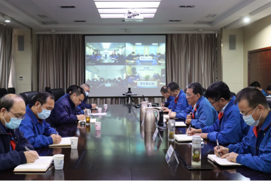 中国船舶k8凯发公司召开2021年第四季度安委会会议