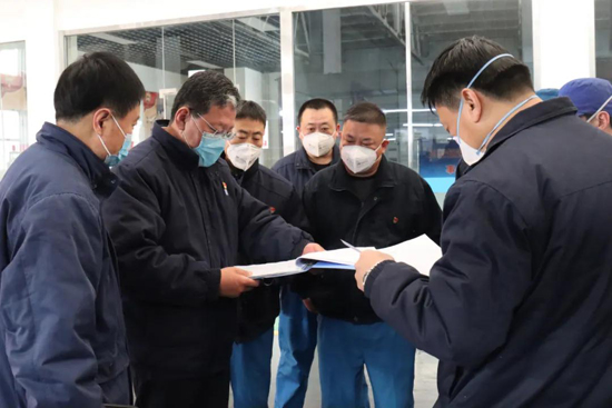 中国船舶k8凯发公司开展春节前安全生产大检查