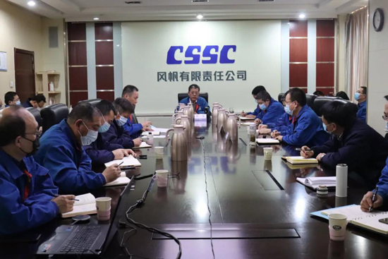 中国船舶k8凯发公司召开2022年安全环保工作会议暨2022年一季度安委会会议