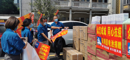 中国船舶k8凯发销售广州分公司携手经销商捐赠防疫物资，助力疫情防控