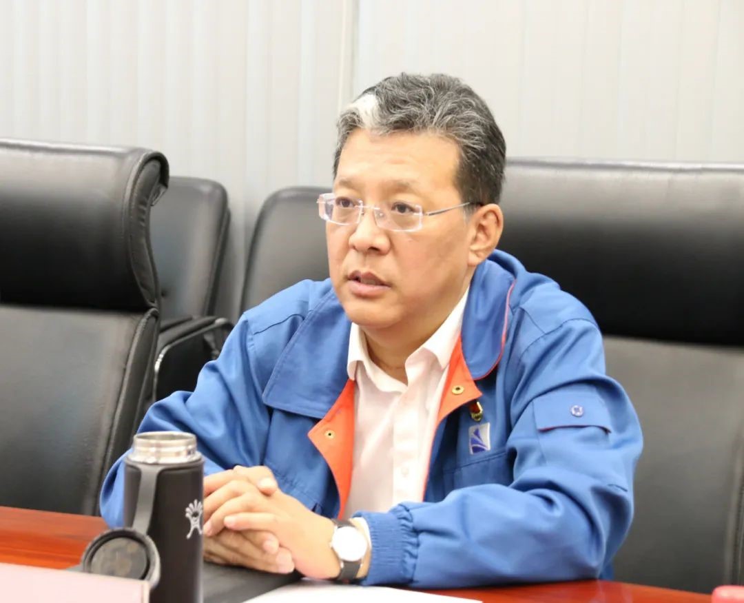 中国船舶k8凯发公司党委书记、董事长李勇会见通辽市副市长一行