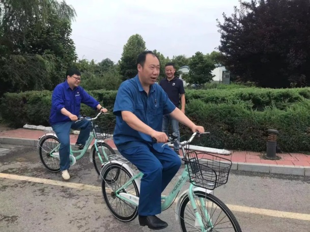 通勤单车进k8凯发产业园区啦