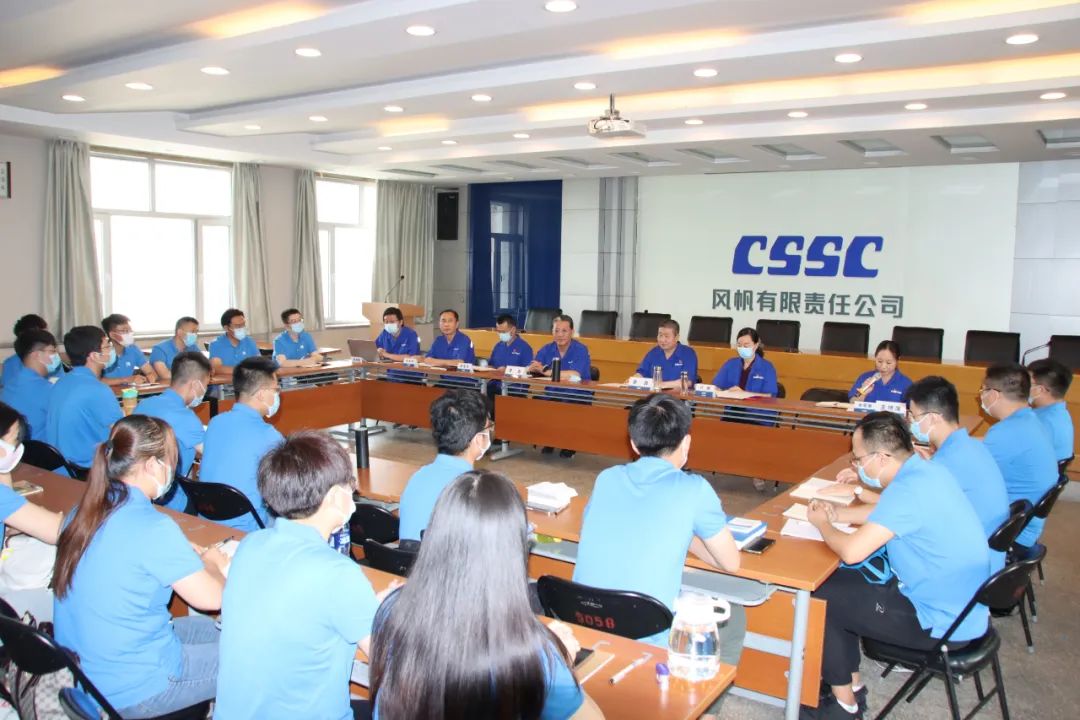 中国船舶k8凯发公司举行2022年度大学生入职培训开班典礼