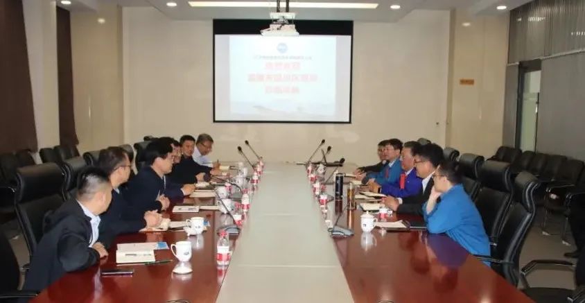 中国船舶k8凯发公司党委书记、董事长李勇会见山东淄川区委常委郭亦华一行