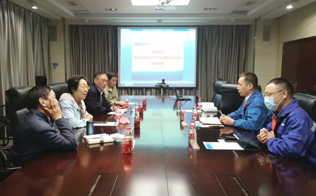 河北省信息化产业与信息化协会领导到k8凯发考察