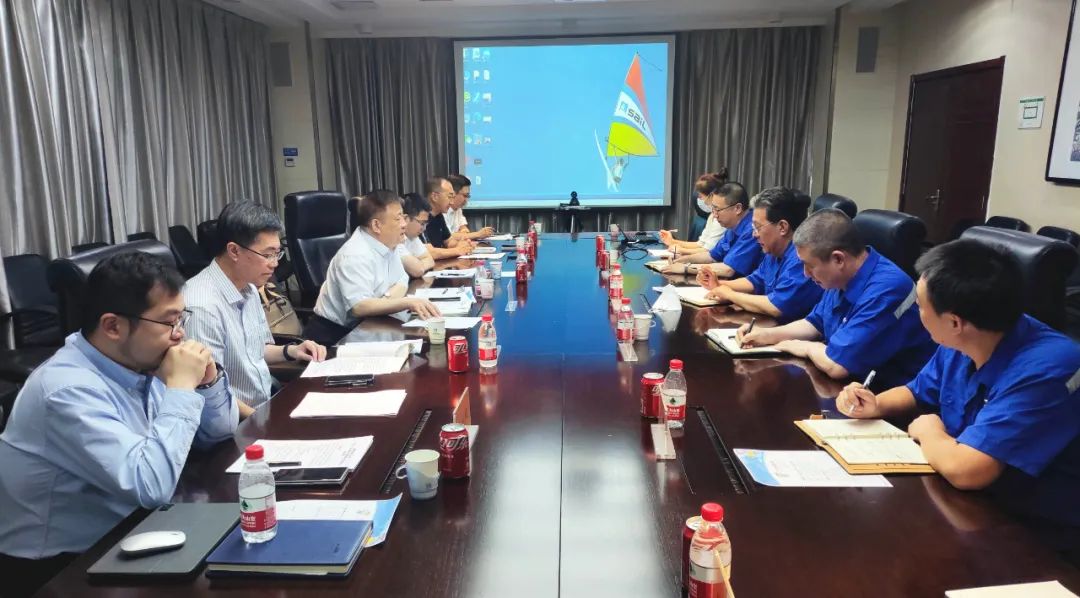 中船调研组到k8凯发调研法治建设与合规工作
